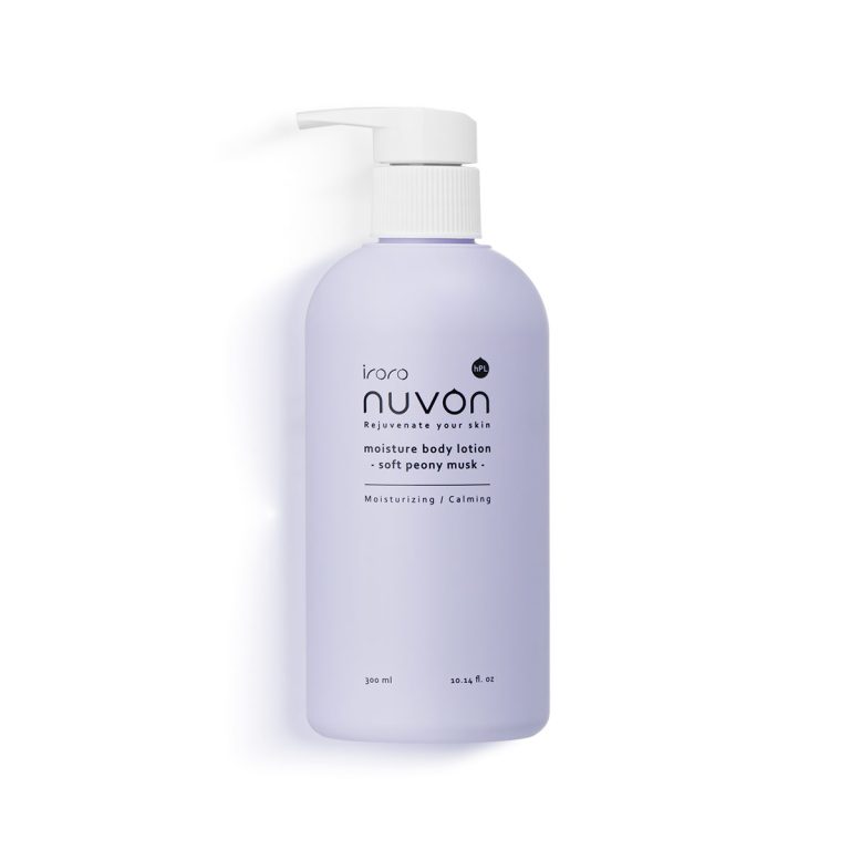 IRORO NUVON moisture body lotion soft peony musk