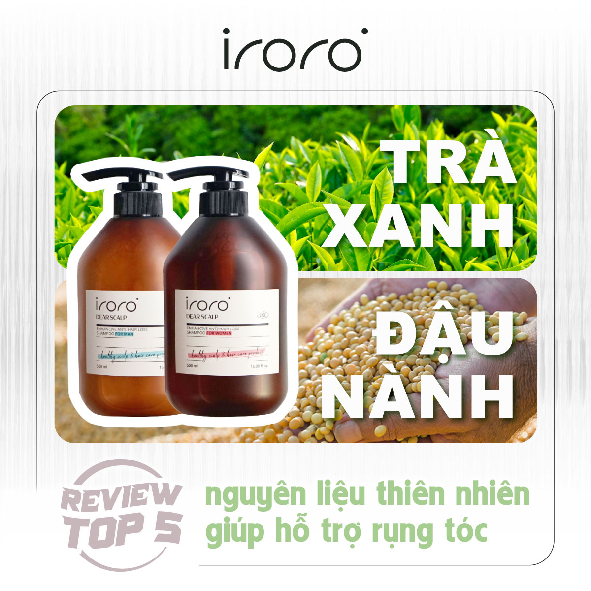 Nguyên liệu thiên nhiên ngăn ngừa rụng tóc