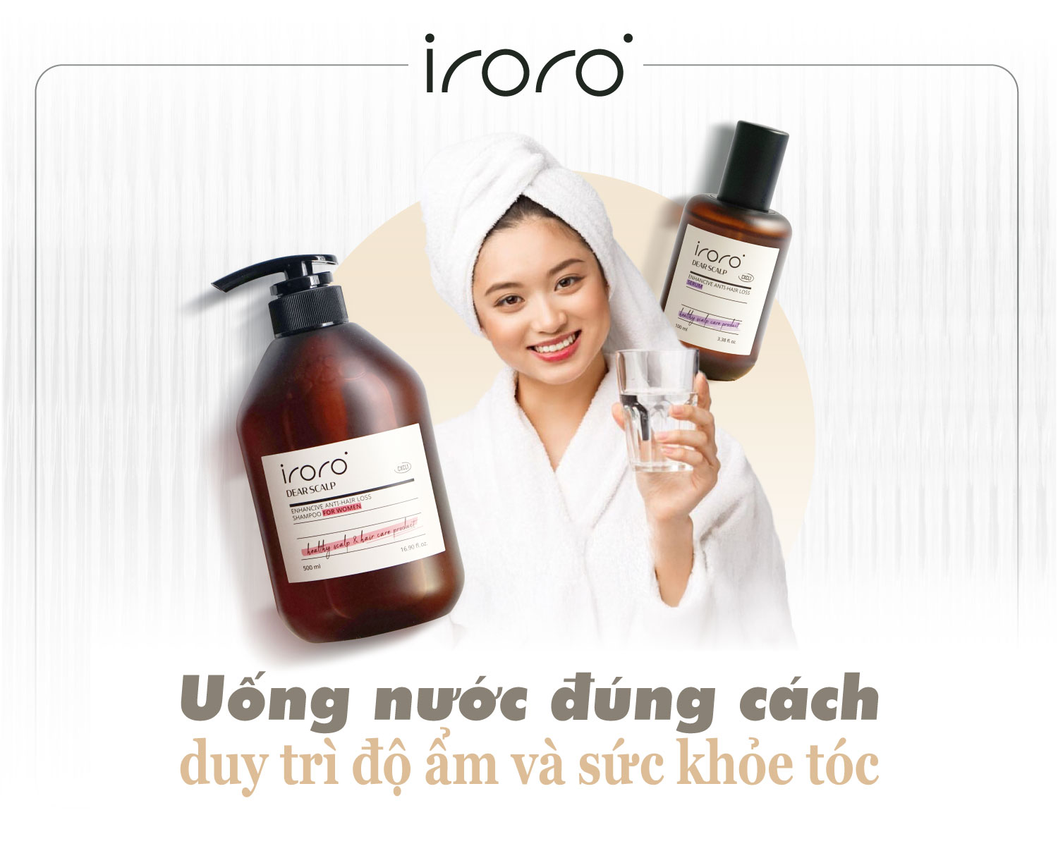 nước uống tốt cho tóc